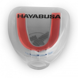 Капа Hayabusa Combat Mouth Guard White Red, Фото № 6