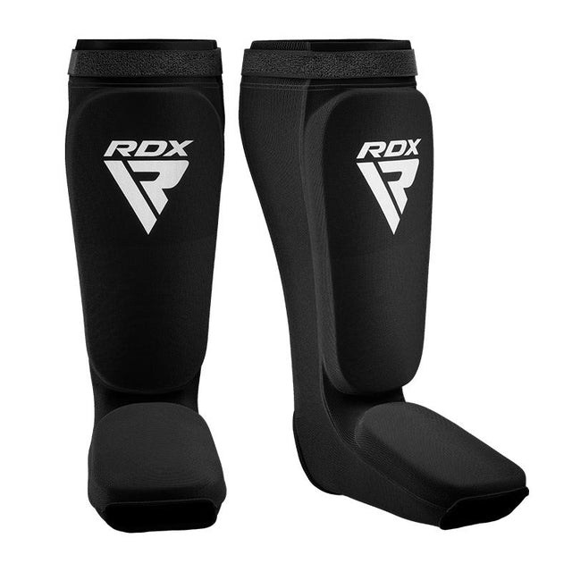 Защита голени RDX Hosieri Shin Instep Guard Black White