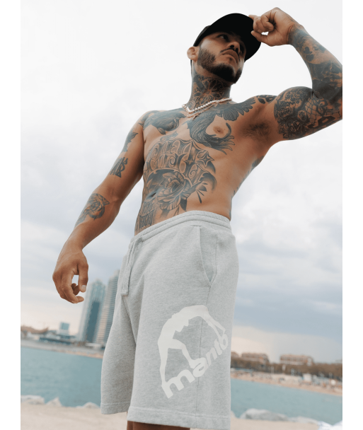 Повсякденні шорти MANTO Shorts Logo Heather Gray фото