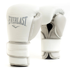 Боксерские перчатки Everlast Powerlock 2 Hook & Loop Pro Training Gloves White