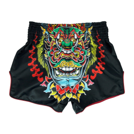 Thai shorts Fairtex BS1912 Kabuki Black