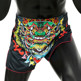 Тайські шорти Fairtex BS1912 Kabuki Black ціна