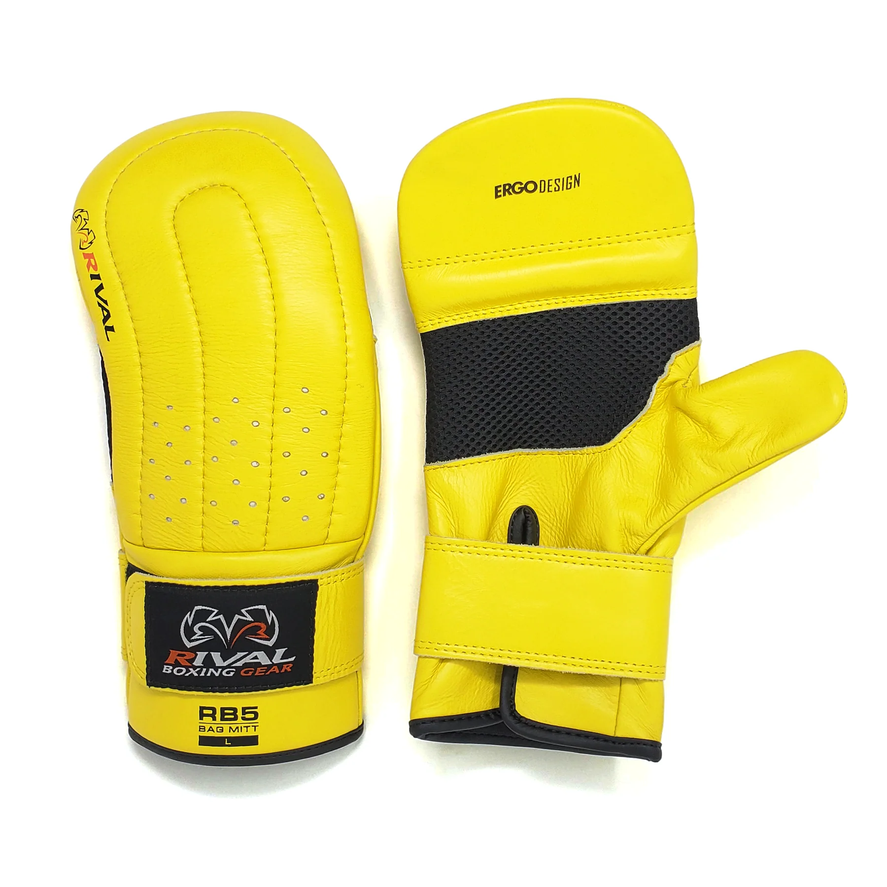 Снарядные перчатки Rival RB5 Bag Mitts Yellow купить