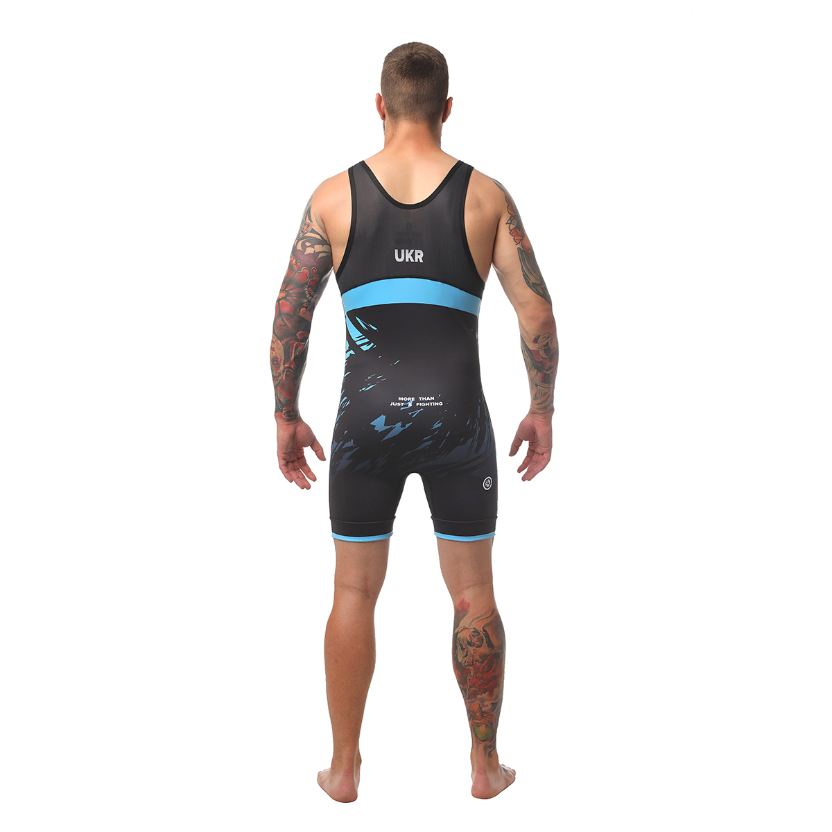 Peresvit Turmoil Adults Wrestling Singlet Blue Black buy