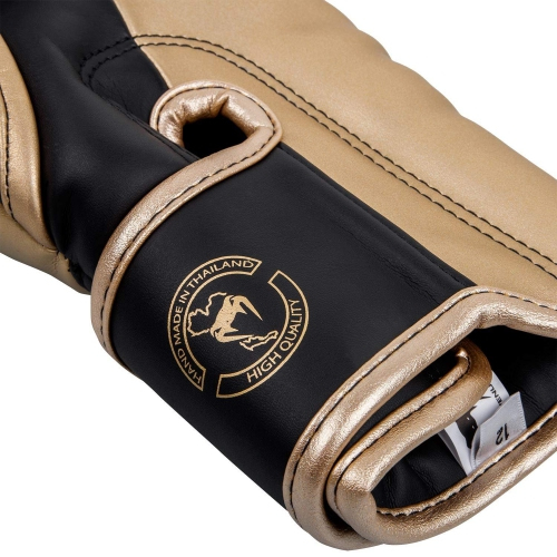 Boxing gloves Venum Elite Boxing Gloves Black Gold photo