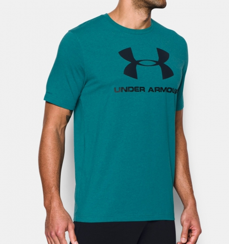 Футболка Under Armour Sportstyle Logo Vapor Green ціна