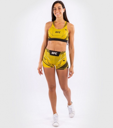 Женские шорты Venum Authentic UFC FightNight Short Tudo Yellow оригинал