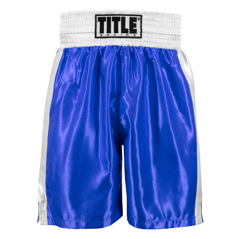 Шорты TITLE Boxing Edge Boxing Trunks 2.0 Blue White