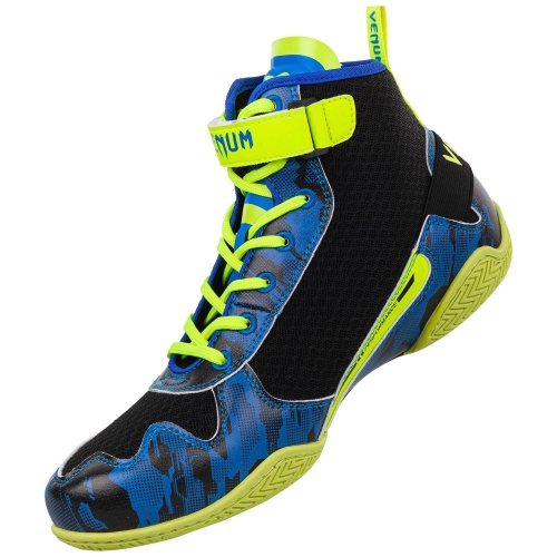 Venum Giant Low Loma Edition Boxing Shoes Blue Yellow buy