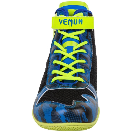 Venum Giant Low Loma Edition Boxing Shoes Blue Yellow original