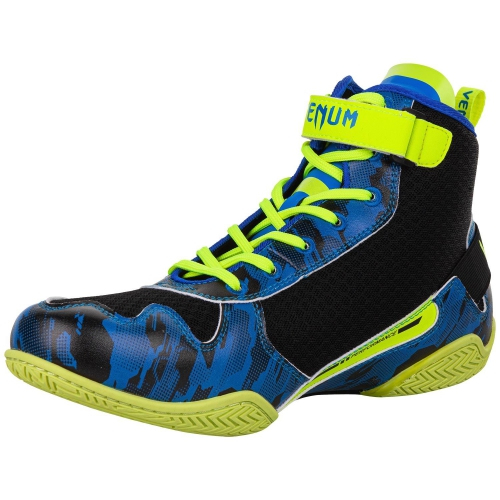 Venum Giant Low Loma Edition Boxing Shoes Blue Yellow size