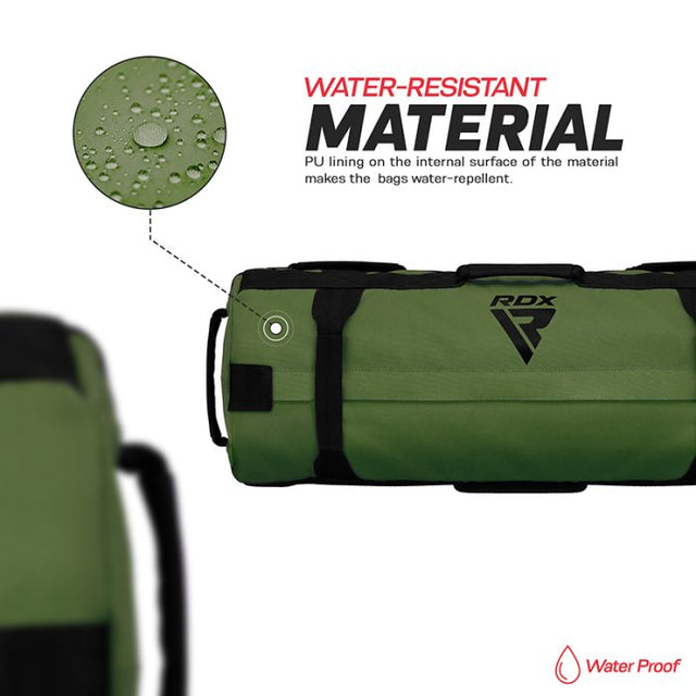 Тренувальний мішок RDX Fitness Sandbag for Workout Army Green ціна
