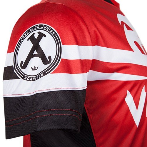 Футболка для тренувань Venum Jose Aldo UFC 163 Ltd Editon Dry Tech T-shirt - Red де купити