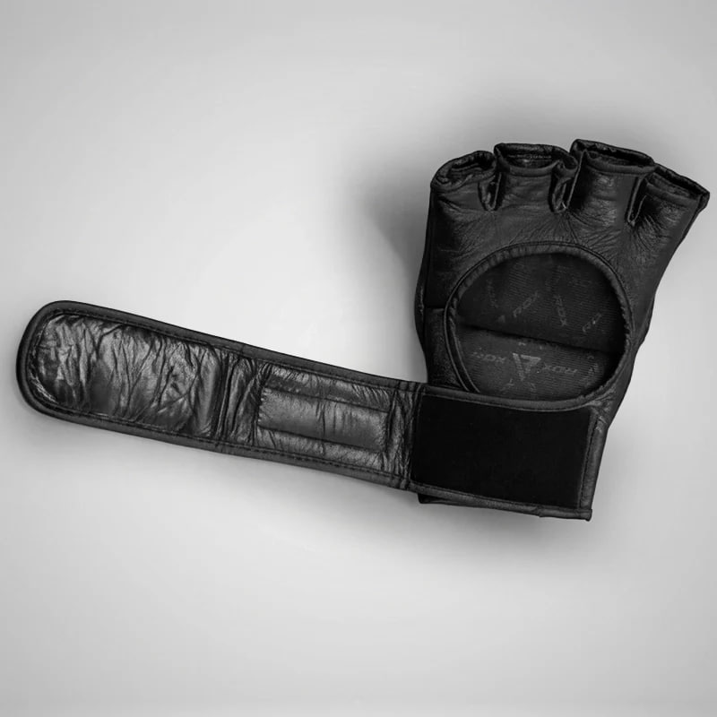 Рукавиці для ММА RDX Brave MMA Grappling Gloves B1 Black розмір
