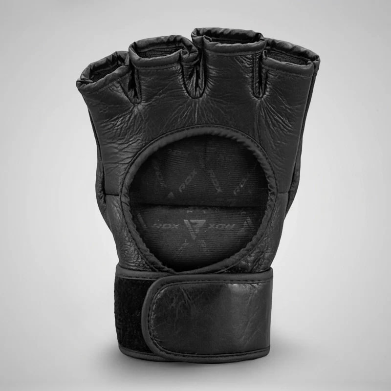 Рукавиці для ММА RDX Brave MMA Grappling Gloves B1 Black де купити