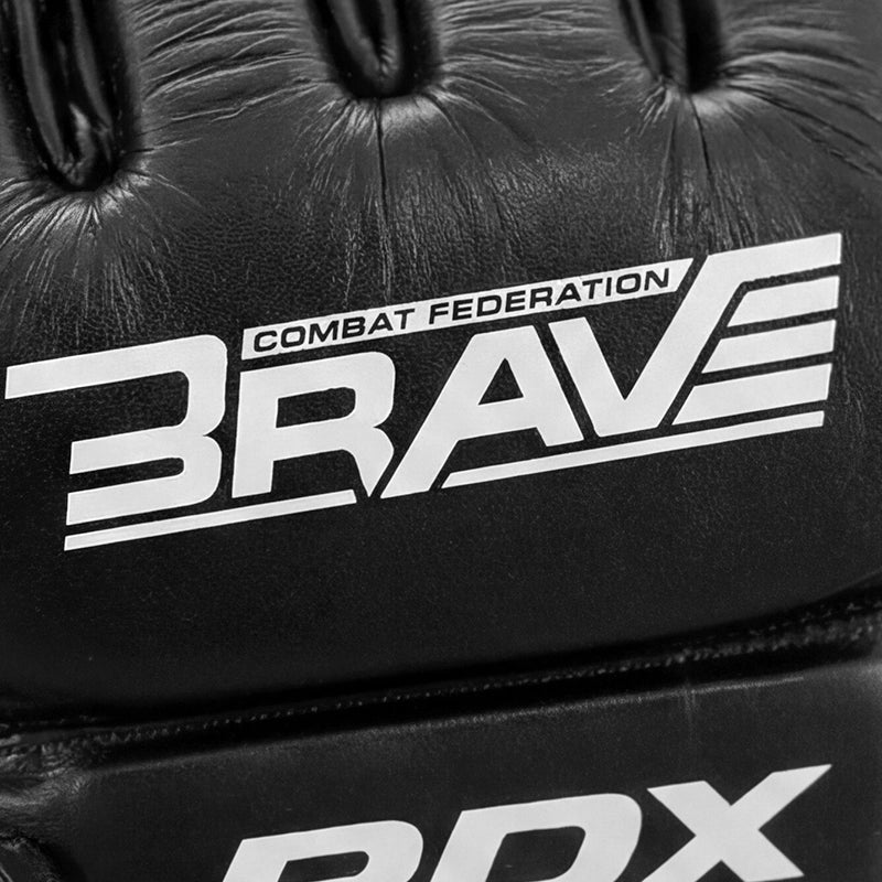 Рукавиці для ММА RDX Brave MMA Grappling Gloves B1 Black в Україні
