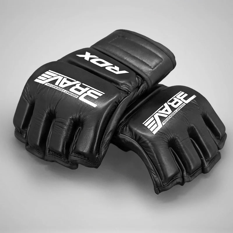 Рукавиці для ММА RDX Brave MMA Grappling Gloves B1 Black купити