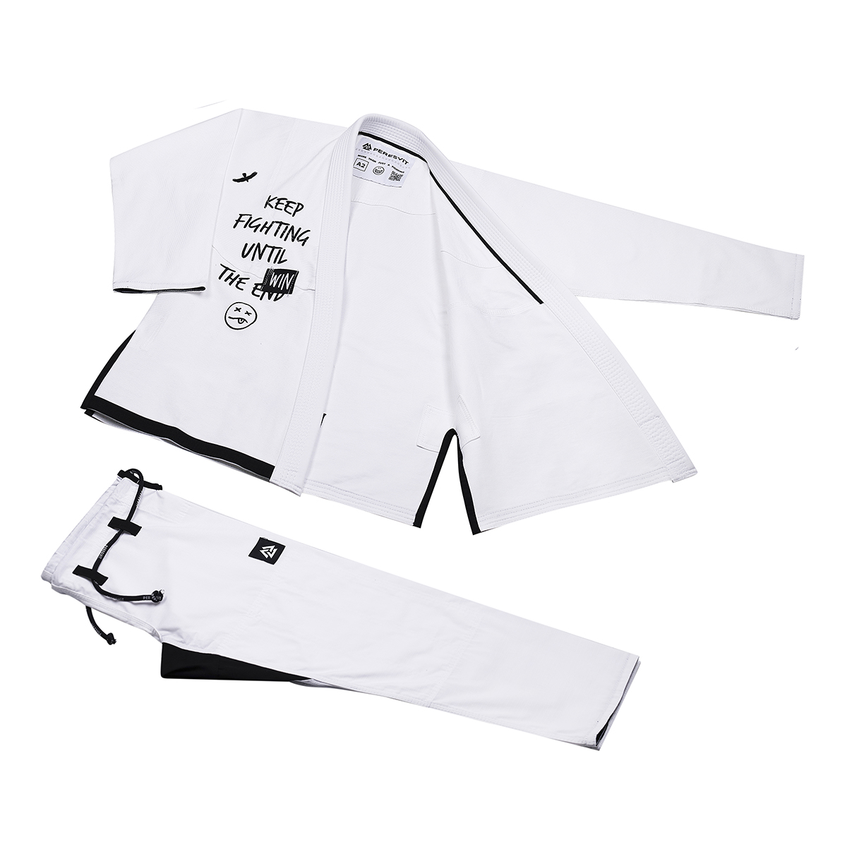 Кимоно Peresvit Keep Fighting Gi for Adults White стоимость