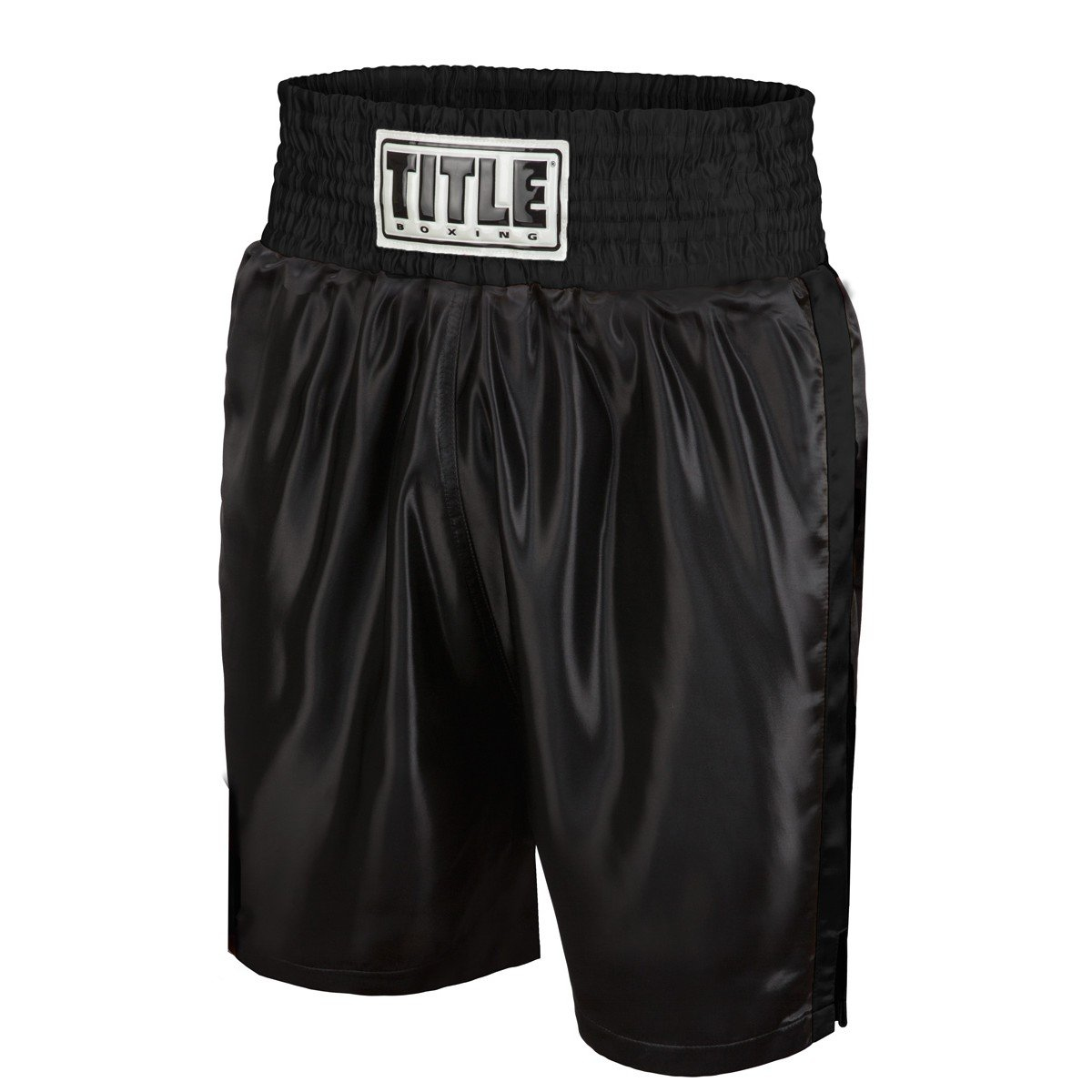 Шорты Title Classic Edge Satin Boxing Trunks Black