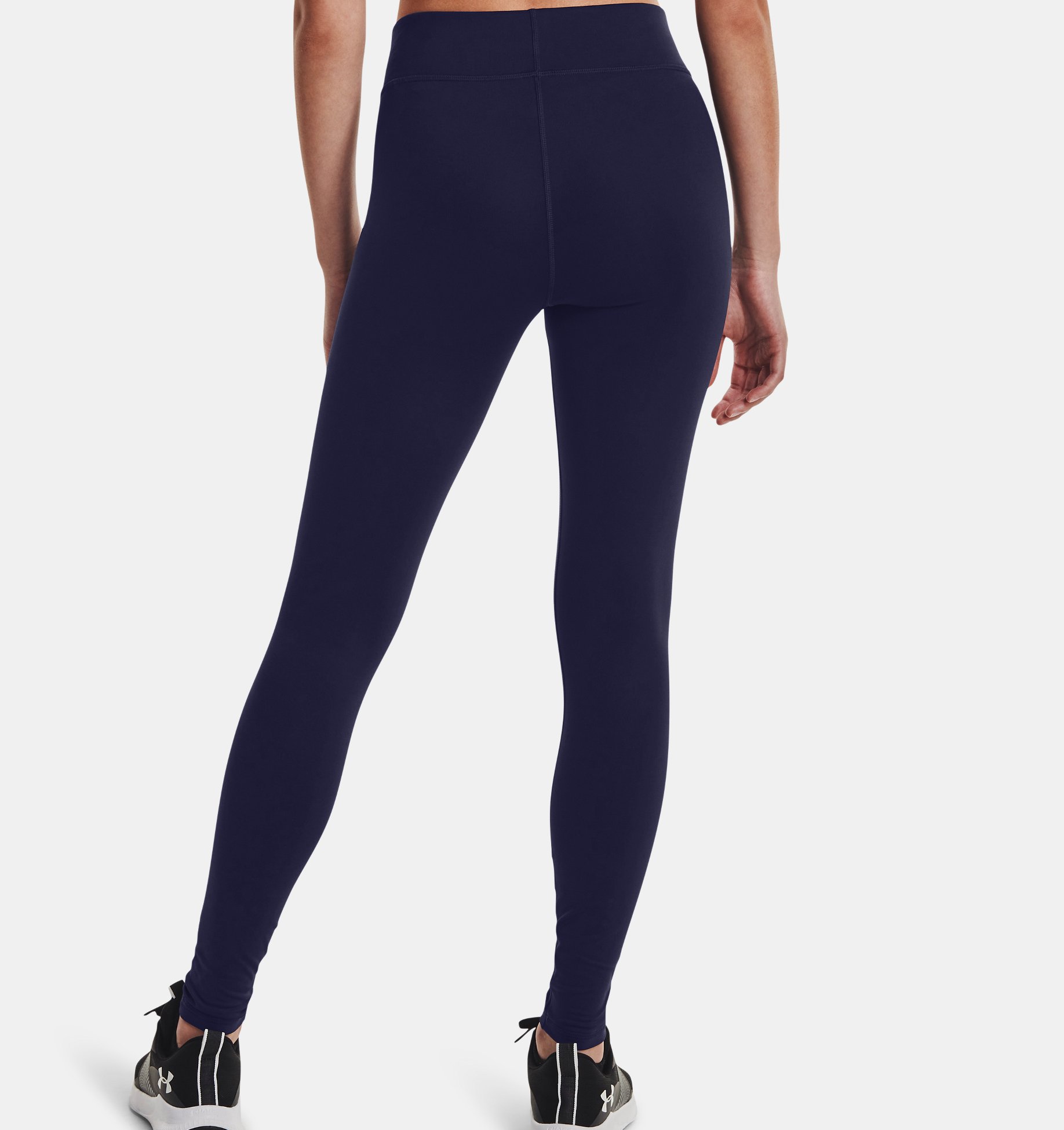Womens Leggings Under Armour ColdGear® Midnight Navy White buy