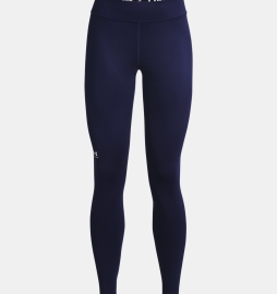 Womens Leggings Under Armour ColdGear® Midnight Navy White photo