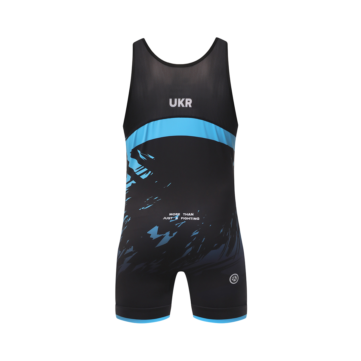 Childrens martial arts leotard Peresvit Turmoil Kids Wrestling Singlet Blue Black buy