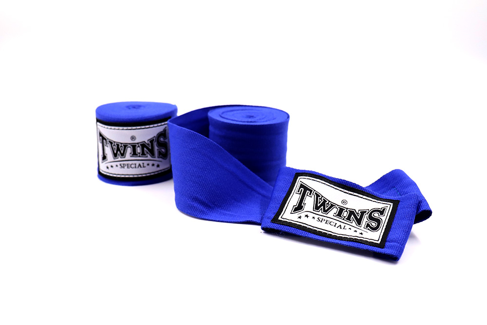 Бинты Twins Cotton Handwraps CH5 Blue купить