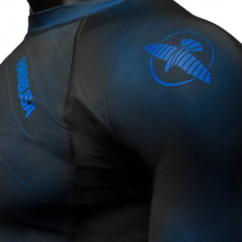 Рашгард Hayabusa Odor Resist Shortsleeve Rashguard Blue купити