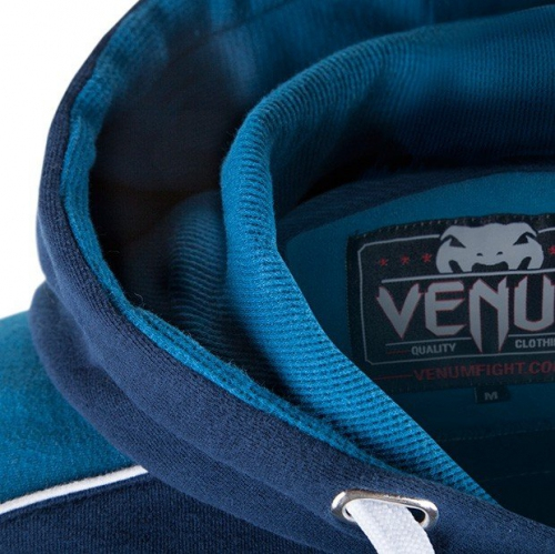 Толстовка Venum Elite Hoodie Navy фото