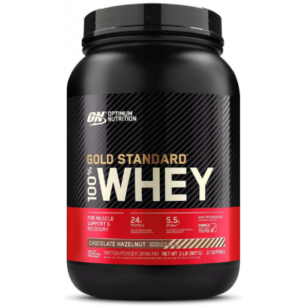 Сироватковий протеїн Optimum Nutrition Whey Gold Standart 907 г - extreme milk chocolate