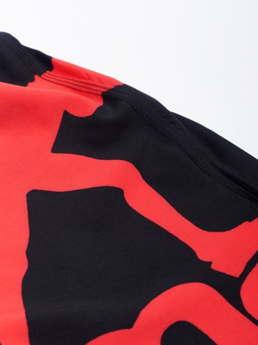 Шорты для MMA MANTO Logo Fight Shorts Black Red цена