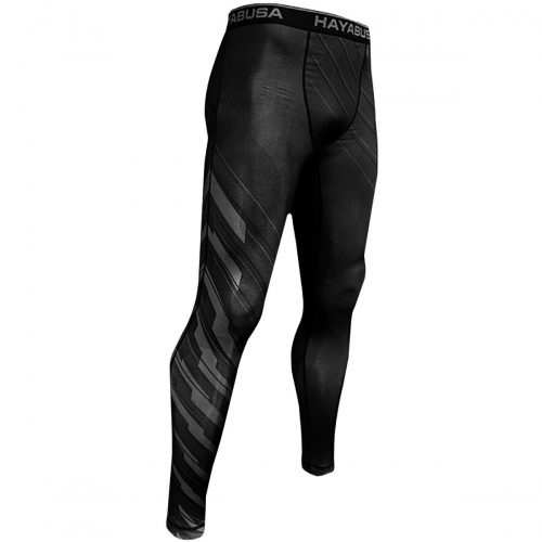Компрессионные штаны Hayabusa Metaru Charged Compression Pants Black купити