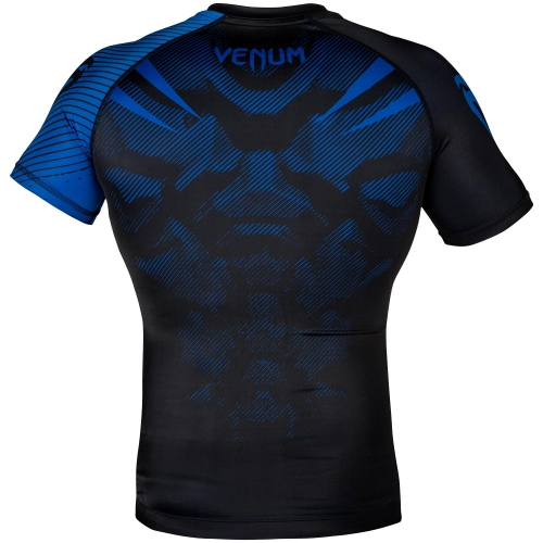 Рашгард Venum NoGi 2.0 Rashguard Short Black Blue купить