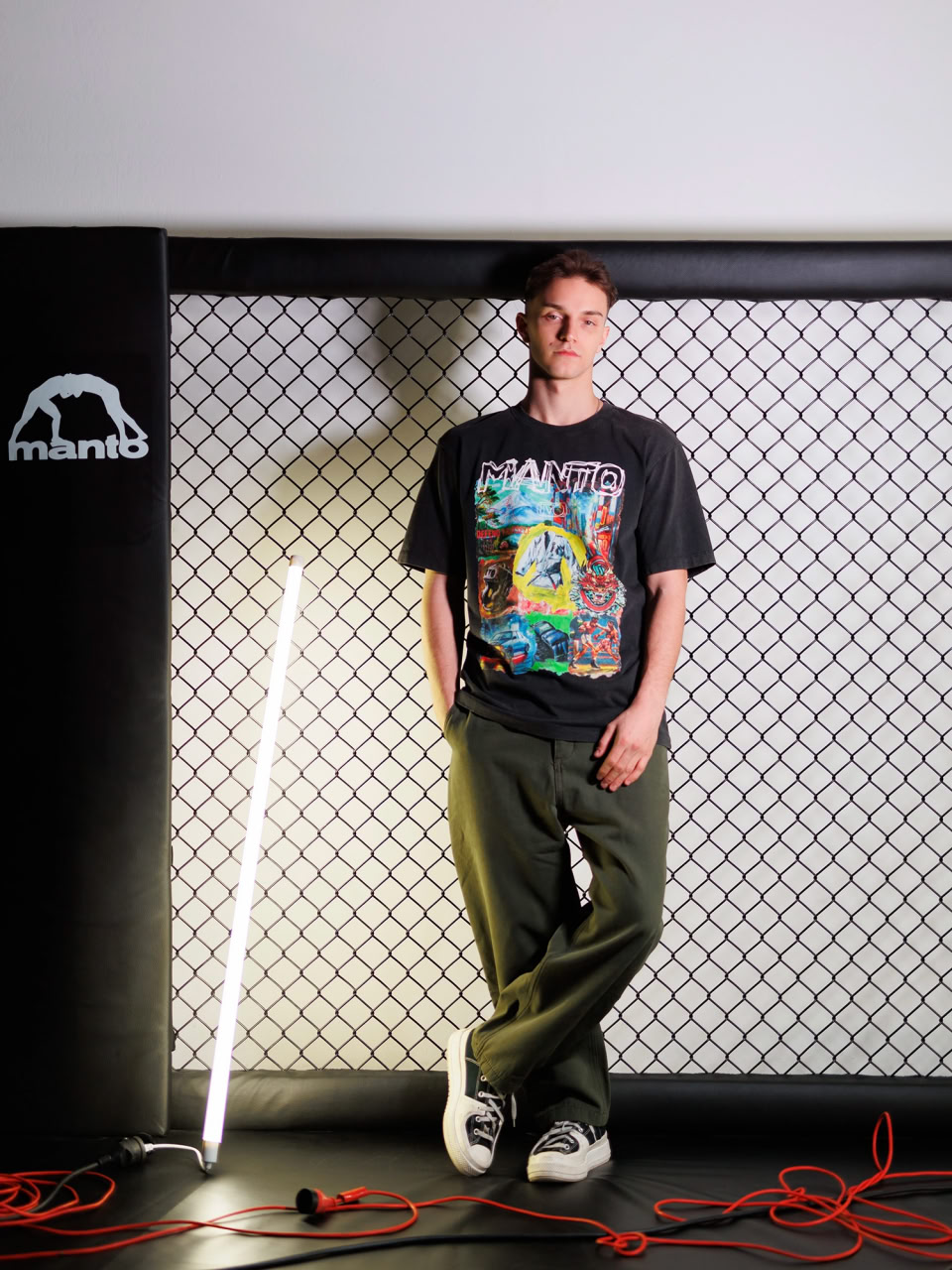 MANTO T-shirt IVO Black price