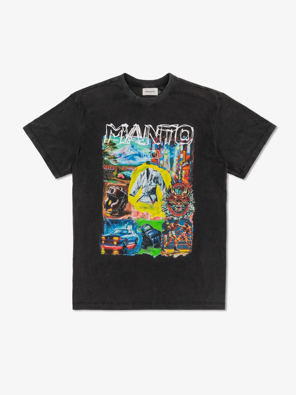 MANTO T-shirt IVO Black