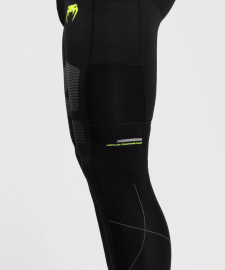 Venum Training Camp 4.0 Spats - Black/Neon Green size
