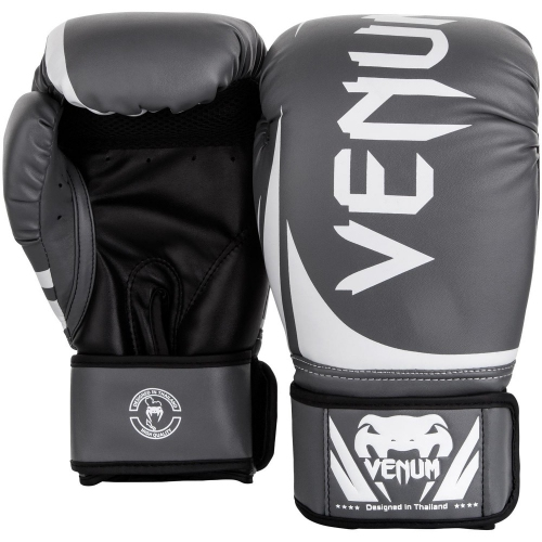 Боксерские перчатки Venum Challenger 2.0 Boxing Gloves Grey White купить