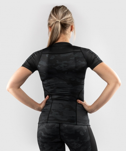Womens Venum Defender Rashguard Short Sleeves Black Black buy