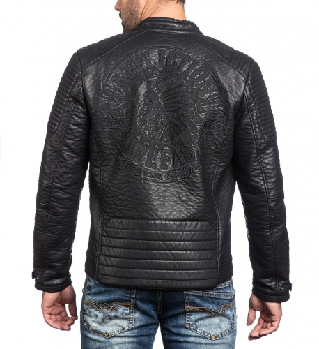 Куртка Affliction Dusty Metal Jacket Black купити