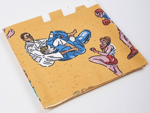 MANTO Sports Towel Gym Yellow original