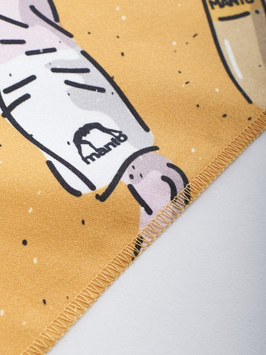 MANTO Sports Towel Gym Yellow where to buy