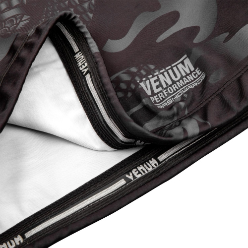 Venum Dragons Flight Rashguard Short Sleeves Black Black size
