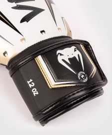 Боксерские перчатки Venum Elite Evo Boxing Gloves White Gold оригинал