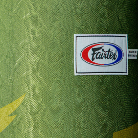 Боксерський мішок Fairtex HB6PY Muay Thai Banana Bag Python Print Green, Фото № 3