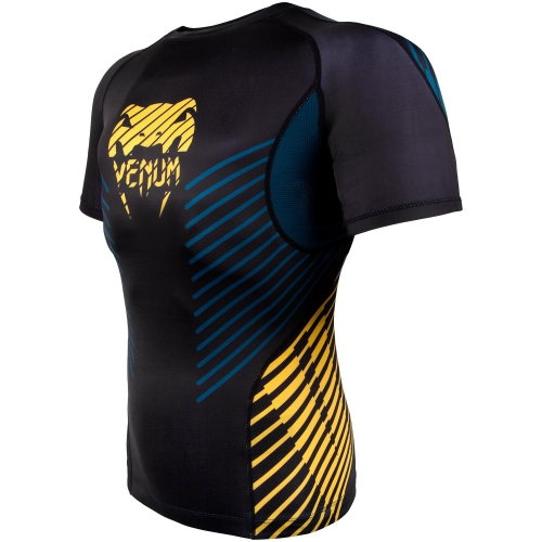 Рашгард Venum Plasma Rashguard Short Sleeves Black ціна