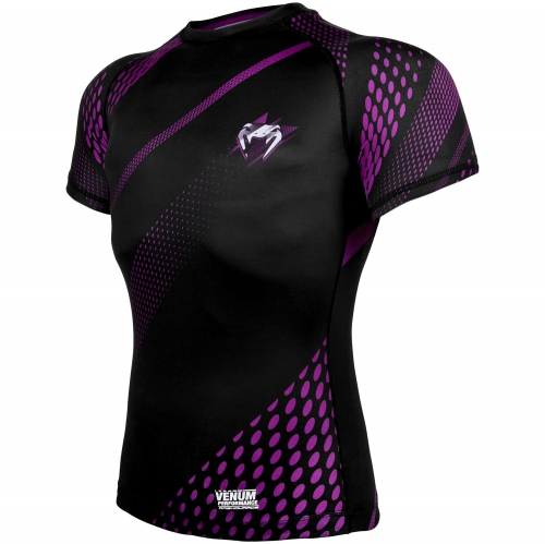 Рашгард Venum Rapid Rashguard Black-Purple ціна