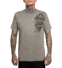 Двустороння футболка Affliction Wage Chaos Tee 