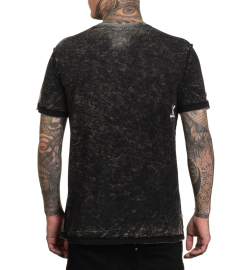 Двустороння футболка Affliction Wage Chaos Tee  ціна
