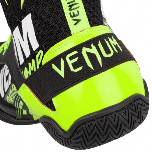 Venum Elite VTC 2 Edition Boxing Shoes Black Neo Yellow Kyiv