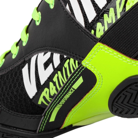 Боксерки Venum Elite VTC 2 Edition Boxing Shoes Black Neo Yellow, Фото № 8